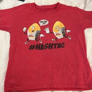 Boys 8 T-shirt vintage red soft clean. Smoke free***